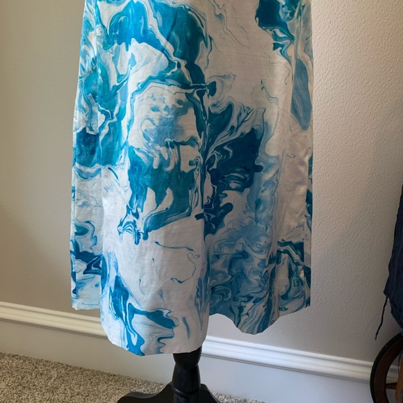 Anthropologie Maeve Marble Waters Dress - Picture 11 of 13